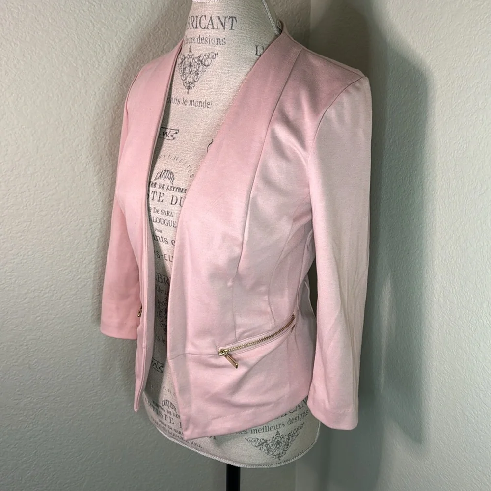 Guess Blush Suede Blazer - Picture 3 of 8